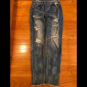 American Eagle Tomgirl Jeans sz 0